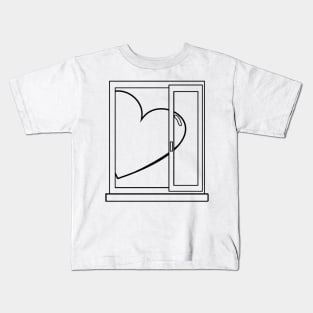 a heart Kids T-Shirt